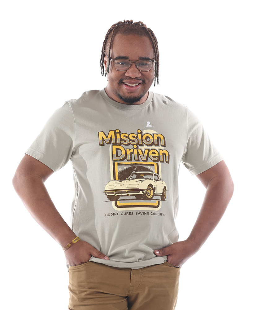 St. Jude Retro Mission Driven Sportscar T-Shirt